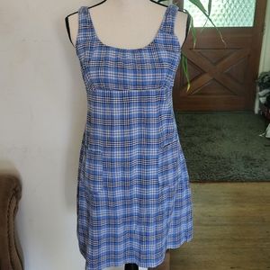 Plaid Rampage Mini Dress with Pockets
